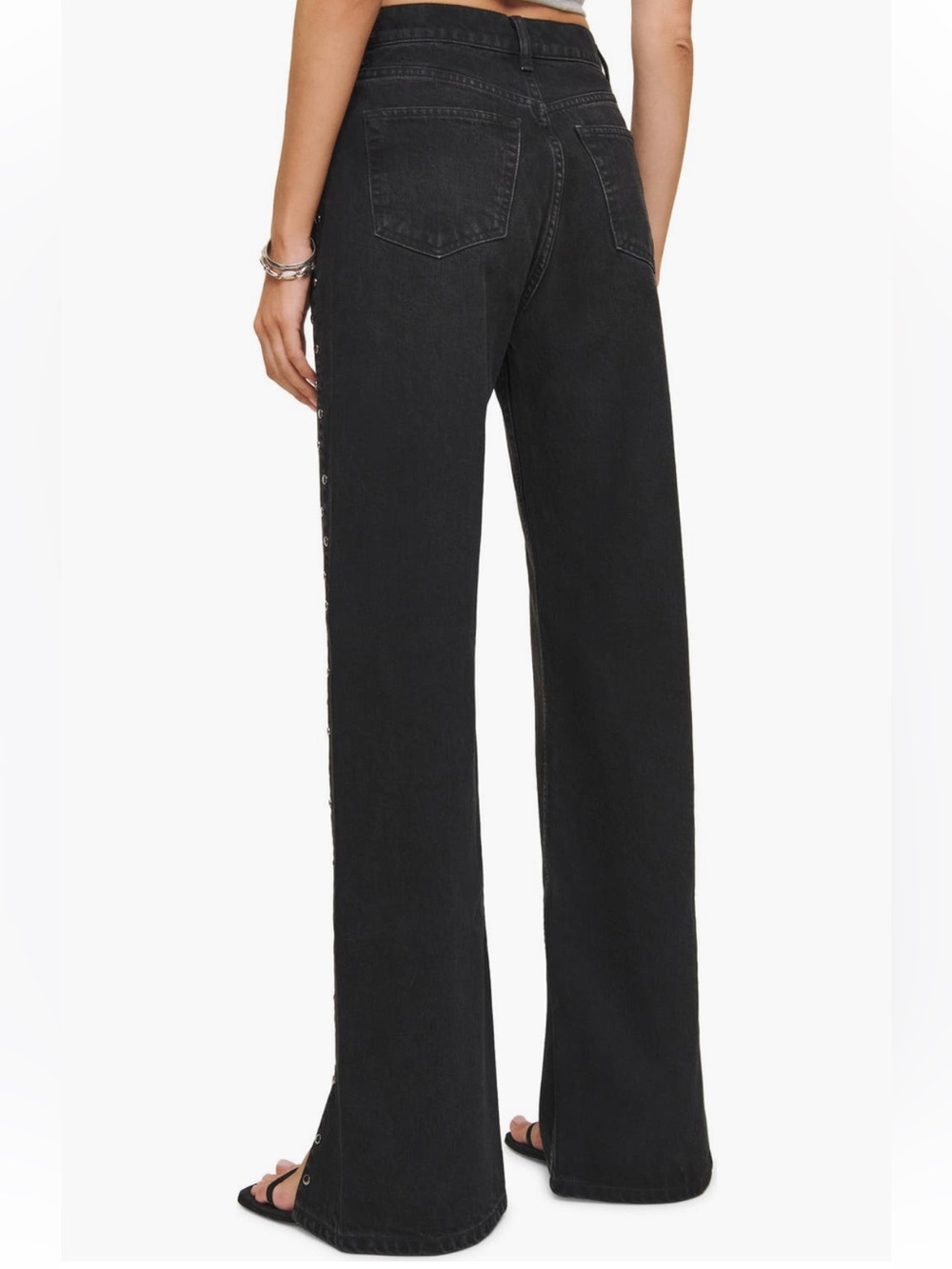 Reformation Cary Studded High Waist Jeans - Picture 4 of 7
